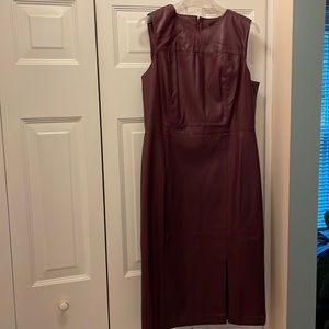 Stunning wine colored Ann Taylor dress